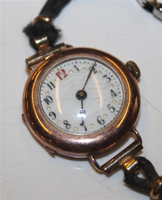 1920s gold watch